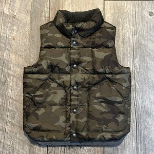 Gap, Toddler - Warmest Vest In Green Camo’